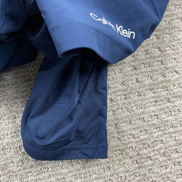 Calvin Klein Swimwear Swim Trunks Men XXL Navy Blue Lined New With Tags Designer - Picture 8 of 13